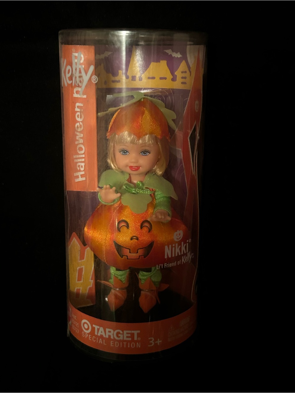 Target “Nikki” Halloween Pumpkin Doll - Orange/Green🧡